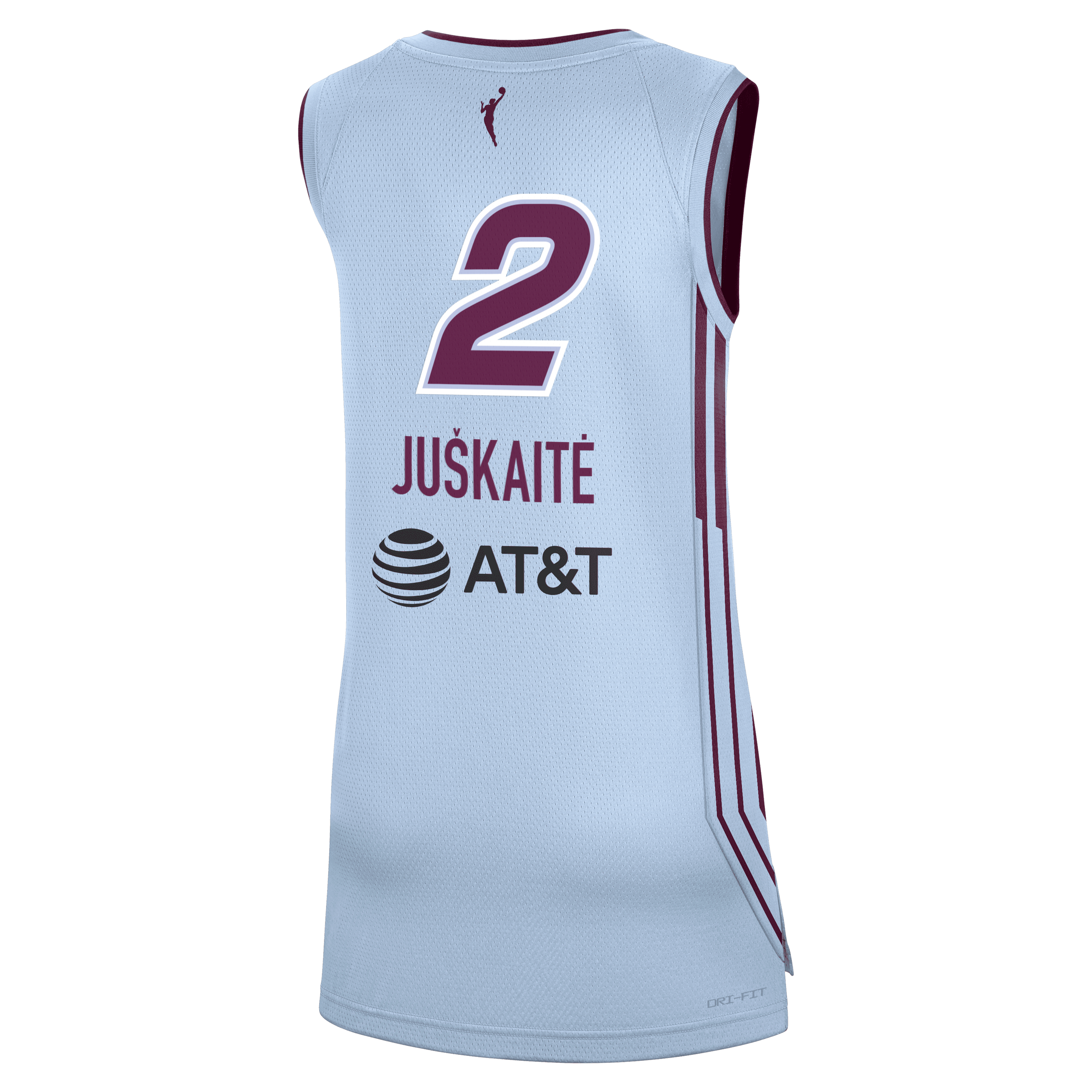 Maillot unisexe Nike Laura Juškaitė bleu hydrogène Toronto Tempo Victory - Édition Rebelle